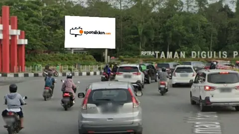Videotron 5 × 10 m di Jl. Jend. Ahmad Yani (Bundaran Digulis UNTAN), Pontianak, Kalimantan Barat