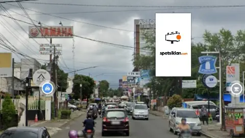Billboard 4 × 8 m di Jl. Overste Isdiman (Arah Aston Purwokerto Hotel), Jawa Tengah