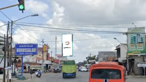 Billboard 5 × 10 m di Jl. Raya Perempatan Buntu (Dari Timur), Purwokerto, Jawa Tengah
