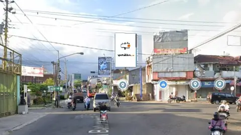 Baliho 6 × 4 m di Jl. Raya Baturaden (Pertigaan Pabuaran), Purwokerto, Jawa Tengah