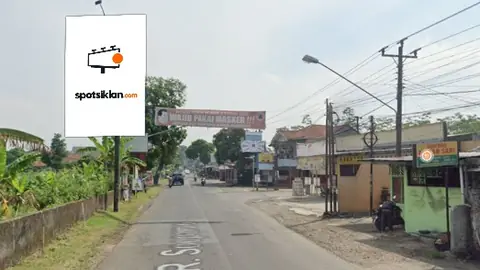 Baliho 4 × 6 m di Jl. DR. Soeparno (Area Pertokoan dan Cafe), Purwokerto, Jawa Tengah