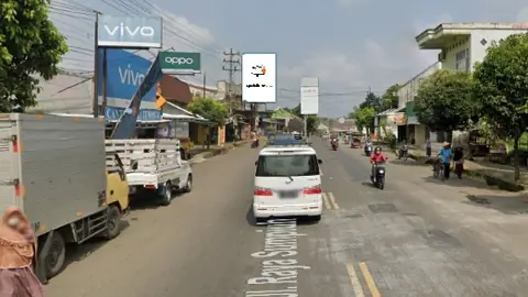 Baliho 4 × 6 m di Jl. Kebo Kura (Dari Kebumen), Purwokerto, Jawa Tengah
