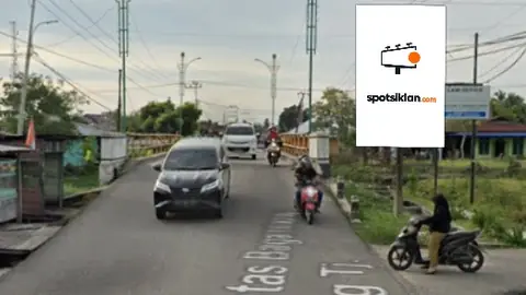 Baliho 6 × 4 m di Jl. Pahlawan (Dari Jalan Pahlawan Menuju Taman Kota), Rokan Hilir, Riau