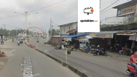 Baliho 4 × 6 m di Jl. Tuanku Tembusai (Dari Taman Kota Pasir Pengairan), Rokan Hulu, Riau