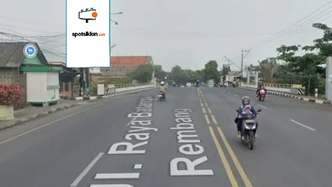 Billboard 5 × 10 m di Jl. Gajah Mada (Jembatan Tasikagung Rembang), Jawa Tengah