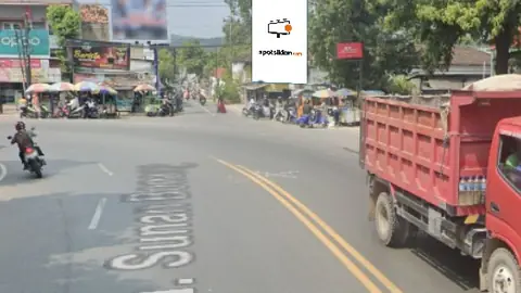 Baliho 6 × 4 m di Jl. Sunan Bonang (Sebrang Pantes Swalayan Lasem, Dari Arah Pati/Semarang ke Arah Kragan/Surabaya), Rembang, Jawa Tengah