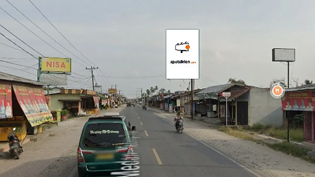 Baliho 4 × 6 m di Jl. Besar Ps Bengkel (Arah Tugu Obang Abing), Serdang Bedagai, Sumatera Utara