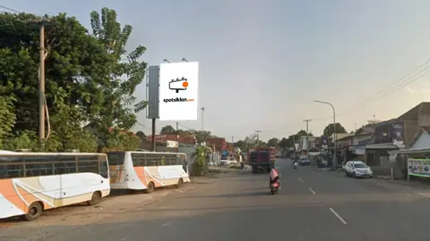 Billboard 4 × 6 m di Jl. Raya Purwadadi - Jl. Kalijati, Subang, Jawa Barat