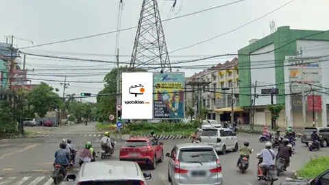 Billboard 4 × 6 m di Jl. Bukit Darmo Boulevard Space 1, Surabaya, Jawa Timur