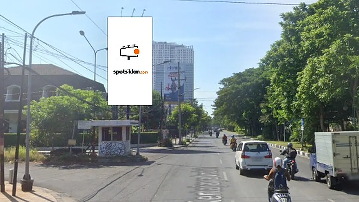 Billboard 10 × 5 m di Jl. Raya Kertajaya Indah (Kertajaya Indah Akses Menuju Galaxy Mall), Surabaya, Jawa Timur