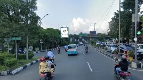 Baliho 6 × 4 m di Jl. Raya Mastrip (Arah Jl. Mastrip Menuju Jl. Prabu Siliwangi), Surabaya, Jawa Timur