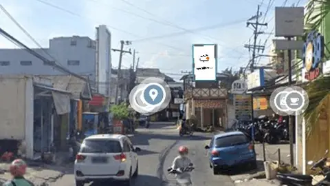 Baliho 6 × 4 m di Jl. Siwalankerto Timur (Arah Menuju Graha Aparna), Surabaya, Jawa Timur