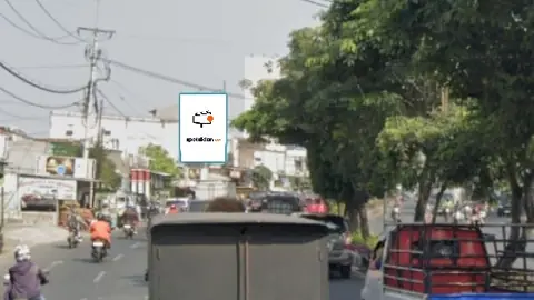 Baliho 4 × 6 m di Jl. Raya No. 6 (Arah Bunderam Margomulyo), Surabaya, Jawa Timur