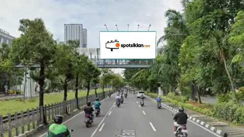 JPO 5 × 10 m di Jl. A Yani (Dekat Uinsa), Surabaya, Jawa Timur