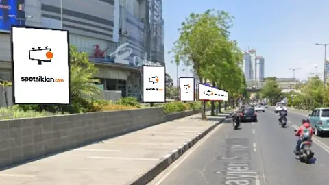 Videotron 2 × 3 m di Jl. Mayjen Sungkono (Depan World Hotel Surabaya), Jawa Timur