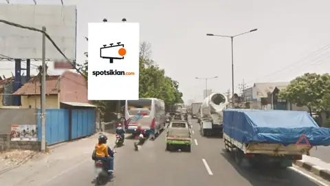 Billboard 4 × 6 m di Jl. Raya Kletek-Taman Sepanjang (Arah ke Surabaya), Sidoarjo, Jawa Timur