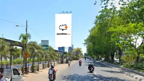 Billboard 5 × 10 m di Jl. Raya S Parman, Sidoarjo, Jawa Timur