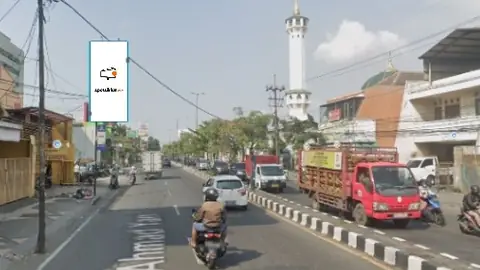 Billboard 10 × 5 m di Jl. Raya Gedangan (Arah Perempatan Gedangan, Alun-Alun Kab. Sidoarjo), Jawa Timur