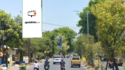 Billboard 8 × 4 m di Jl. Buduran (Arah Stasiun Buduran), Sidoarjo, Jawa Timur
