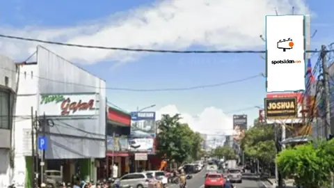Billboard 5 × 10 m di Jl. Gajahmada (depan Toko Top Sell) (Dari utara arah ke Pasuruan, Malang, Tanggulangin, dan Gempol), Sidoarjo, Jawa Timur