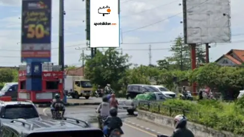 Billboard 5 × 10 m di Jl. Raya Aloha Bundaran (Jalur Arah Surabaya dan Bandara Juanda), Sidoarjo, Jawa Timur
