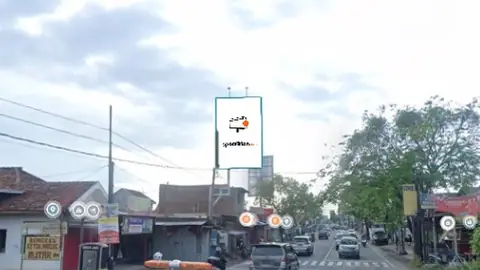 Baliho 6 × 4 m di Jl. Jati Cemengkalang (Arah Menuju Lippo Plaza Sidoarjo), Jawa Timur