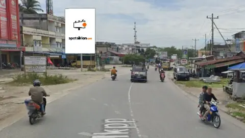 Baliho 4 × 6 m di Jl. Raya Minas Perawang (Area Bundaran Simpang Kwalian Kota Siak), Riau