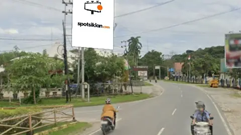 Baliho 4 × 6 m di Jl. Ahmad Yani (Simpang 3 Jl. Alianyang), Singkawang, Kalimantan Barat