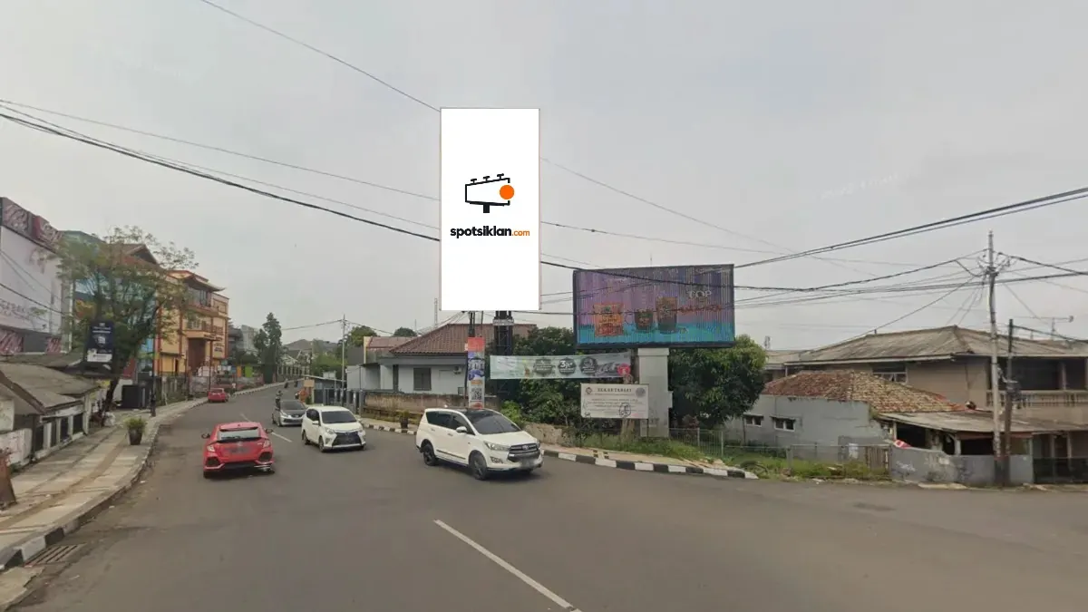 Billboard 5 × 10 m di Jl. RE. Martadinata (Kantor PLN), Sukabumi, Jawa Barat