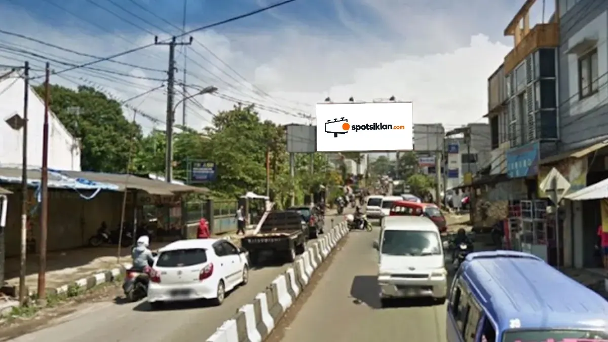 Bando Jalan 4 × 8 m di Jl. Raya Otista, Kota Sukabumi, Jawa Barat