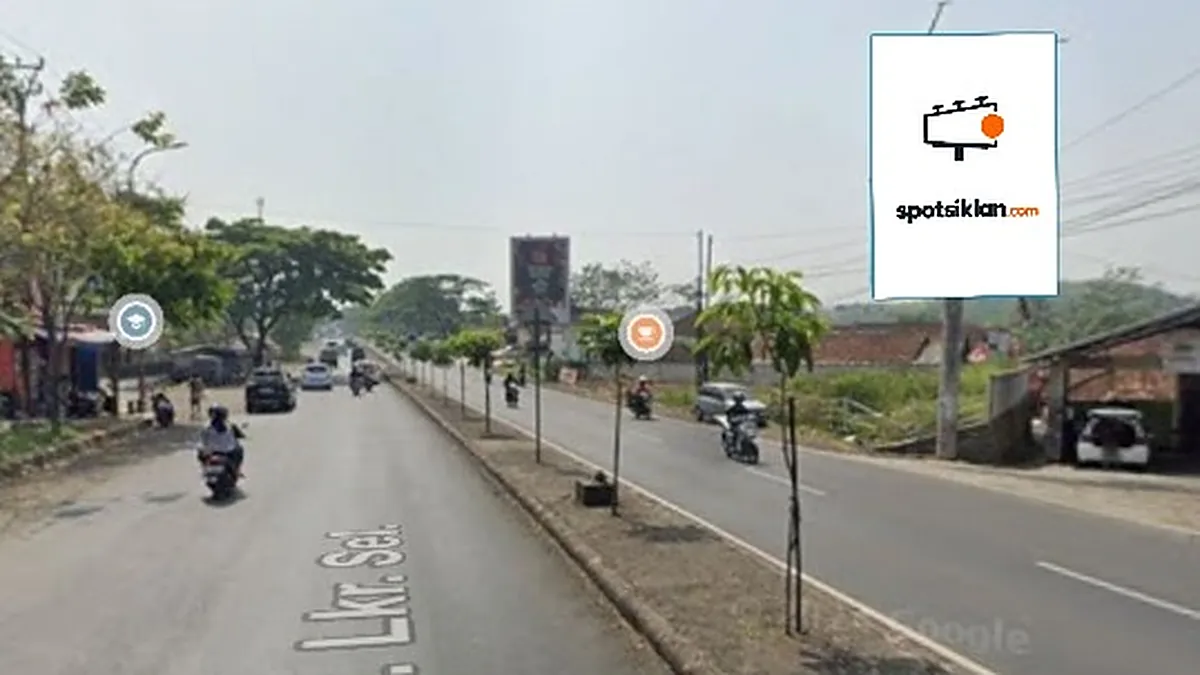Baliho 4 × 6 m di Jl. Lingkar Selatan (Dekat Pertigaan Baros), Sukabumi, Jawa Barat