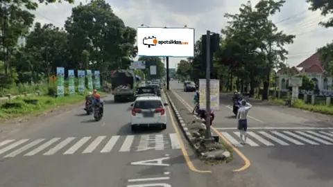 Billboard 5 × 10 m di Jl. Jend. A. Yani (Menuju UMS, Hadap Barat), Sukoharjo, Jawa Tengah