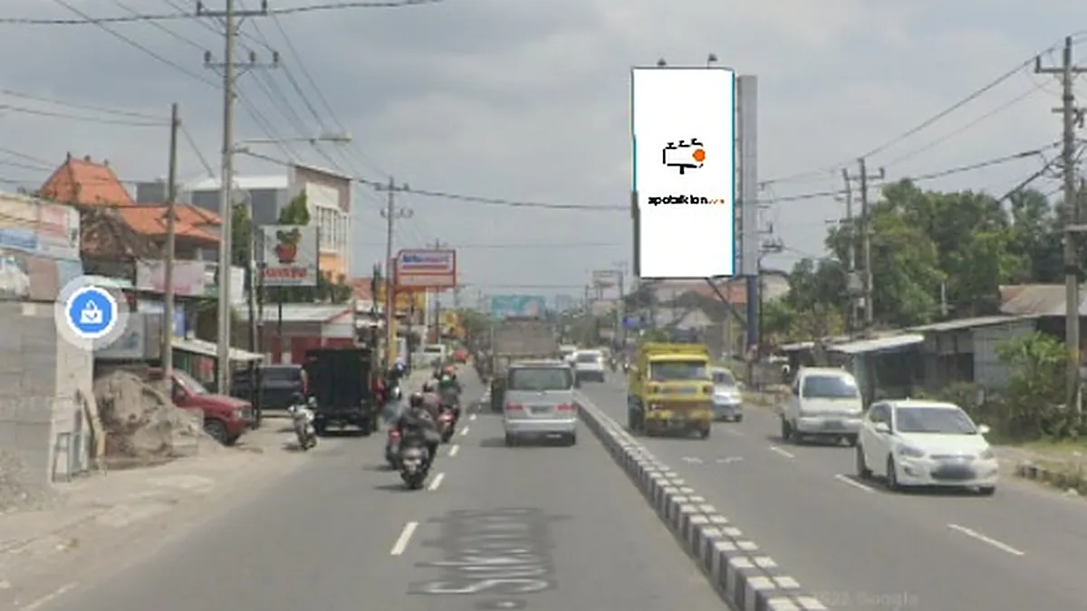 Billboard 10 × 5 m di Jl. Raya Telukan (Menuju Jembatan Bacem, Hadap Selatan), Sukoharjo, Jawa Tengah