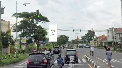 Billboard 4 × 8 m di Jl. Raya Solo - Jogja (Perempatan Sawit), Sukoharjo, Jawa Tengah
