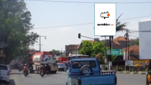 Baliho 6 × 4 m di Jl. Jendral Sudirman (Area Timur Kopassus, Arah Solo), Sukoharjo, Jawa Tengah