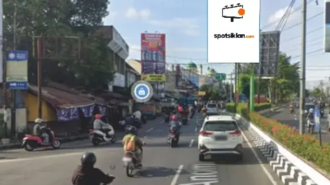Baliho 5,5 × 3,5 m di Jl. Yos Sudarso (Arah Parung Soekarno Solo Baru), Sukoharjo, Jawa Tengah