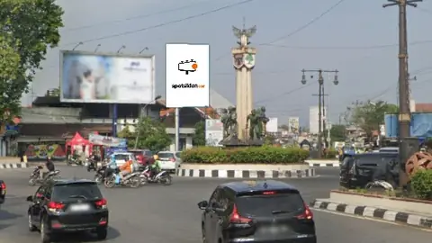 Baliho 4 × 6 m di Jl. Nasional 16 (Tugu Kartasuram Arah Keluar Kota Solo, Sukoharjo), Jawa Tengah