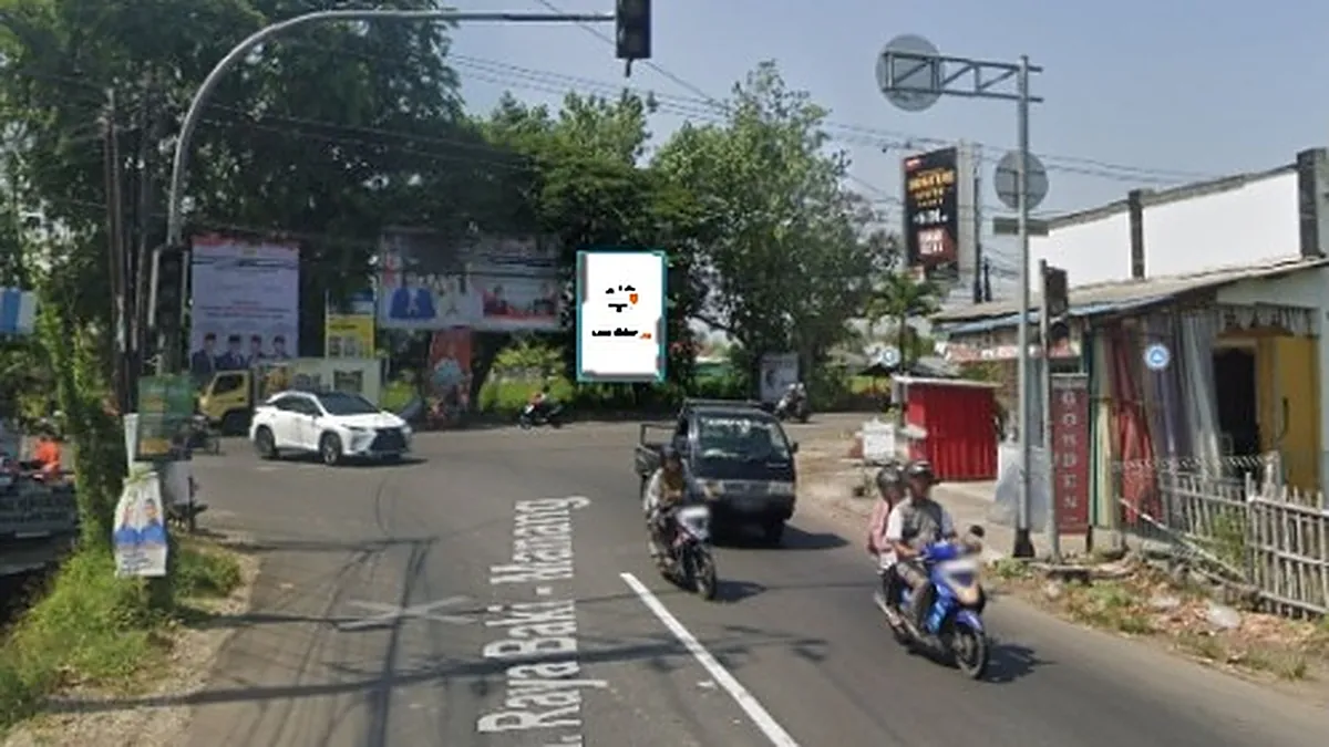 Baliho 4 × 6 m di Jl. WR Supratman (Pertigaan Jl. Raya Baki-Manang), Sukoharjo, Jawa Tengah