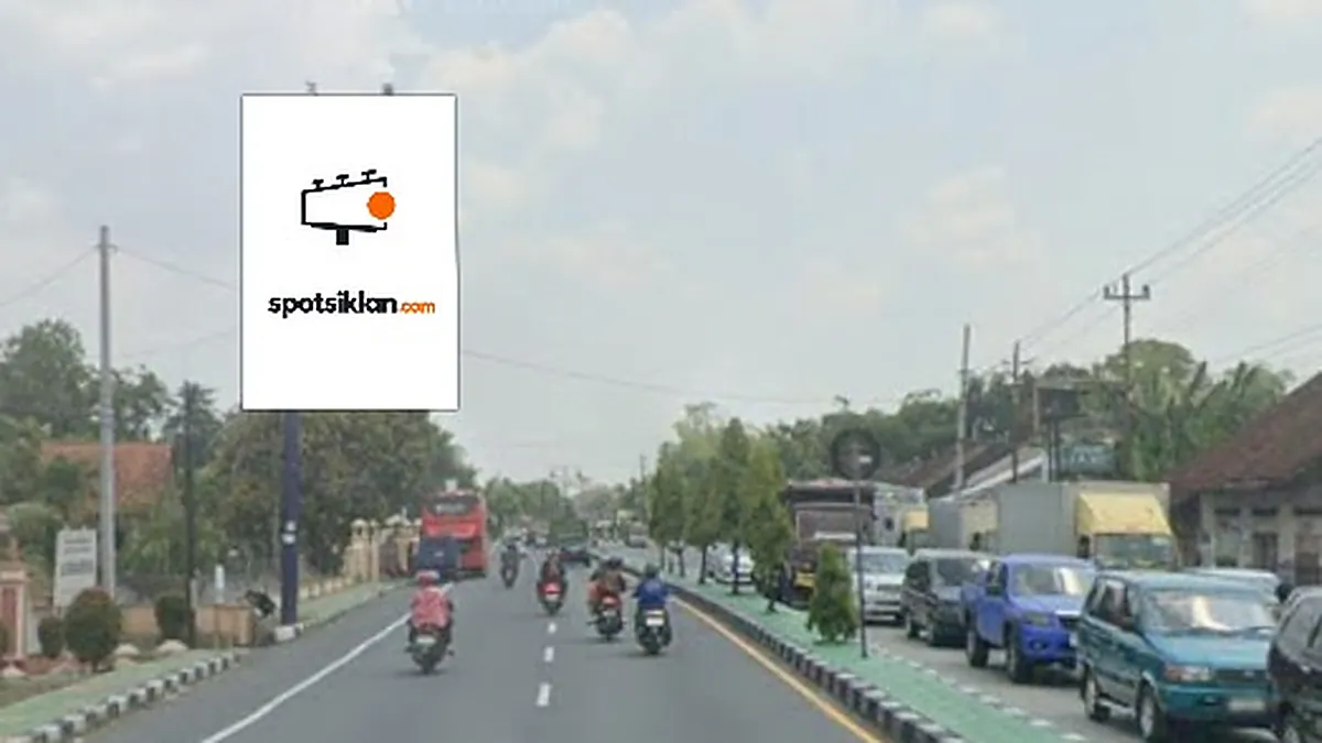 Baliho 6 × 4 m di Jl. Raya Solo-Yogya (Dari Solo), Sukoharjo, Jawa Tengah