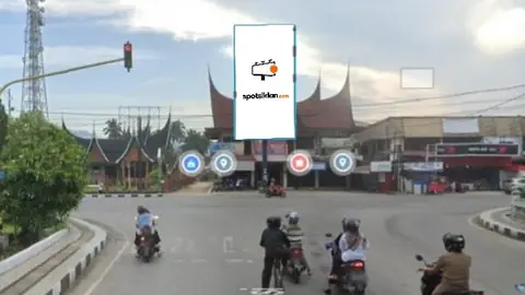 Billboard 10 × 5 m di Jl. Jend. Sudirman (Dari Jl. Proklamasi), Solok, Sumatera Barat
