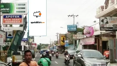 Billboard 10 × 5 m di Jl. Palagan Tentara Pelajar (Utara Indoluxe Hotel Jogja, Hadap Utara), Sleman, DI Yogyakarta