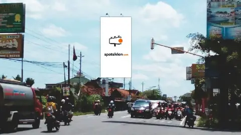 Billboard 8 × 4 m di Jl. Wates (Barat SPBU Ambarketawang, Hadap Timur), Sleman, DI Yogyakarta