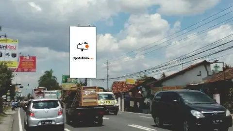 Billboard 10 × 5 m di Jl. Wates (Area Pertigaan Sawit, Arah dari Jogja ke Solo), Sleman, DI Yogyakarta