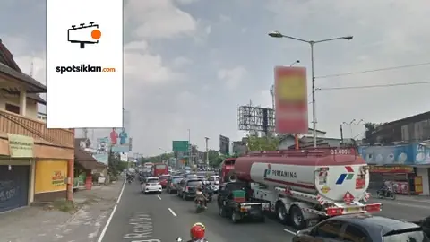 Billboard 10 × 5 m di Jl. Padjajaran (Perempatan Ring Road Condongcatur), Sleman, DI Yogyakarta
