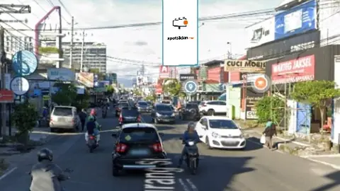 Billboard 5 × 10 m di Jl. Kaliurang (arah perempatan Kentungan, view selatan), Sleman, DI Yogyakarta