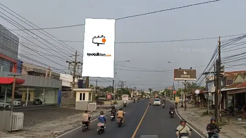 Billboard 10 × 5 m di Jl. Wonosari (Jembatan Sekarsuli) (Arah Wonosari), Sleman, DI Yogyakarta