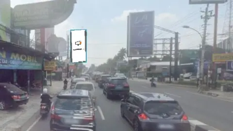 Billboard 5 × 10 m di Jl. Magelang km. 5 (Dari Arah Selatan), Sleman, DI Yogyakarta