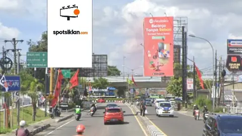 Billboard 10 × 5 m di Jl. Magelang (Utara JCM), Sleman (unit 1), DI Yogyakarta