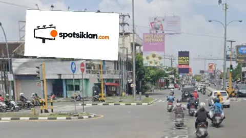 Billboard 12 × 6 m di Jl. Laksda Adisucipto (Pertigaan Janti), Sleman, DI Yogyakarta