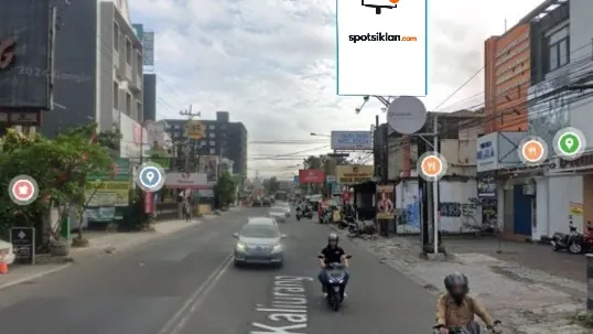 Billboard 5 × 10 m di Jl. Kaliurang (Sebrang Hotel PULANG ke UTTARA), Sleman, DI Yogyakarta